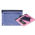 3 Ring Binder Accessory Bag w/ Clear Front Window